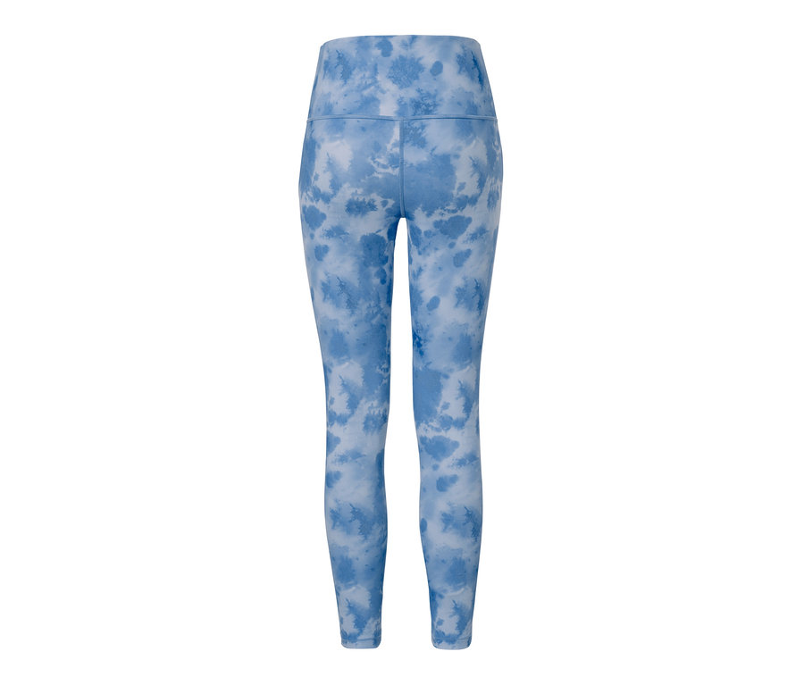 Legging de sport 7/8 bleu.