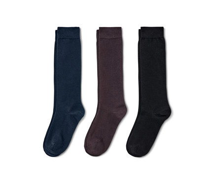 3 paires de grandes chaussettes