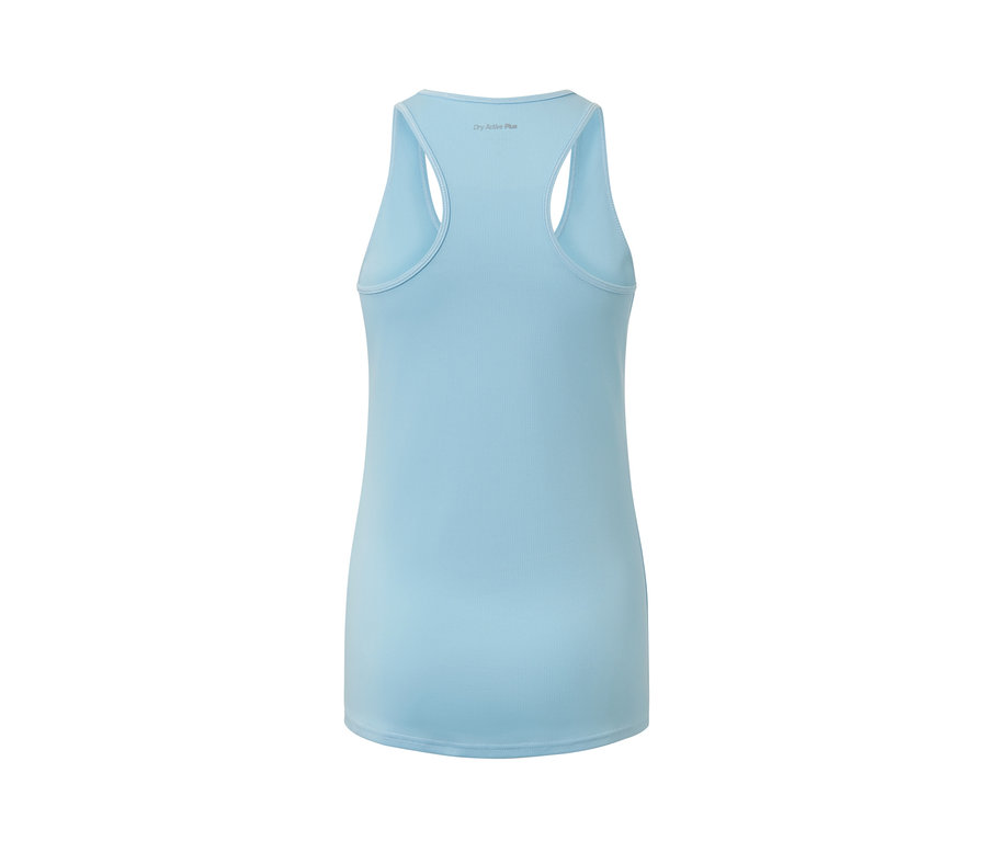 T-shirt de sport bleu à manches courtes 2 en 1.