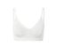 Gros plan d'un soutien-gorge doux Seamless, blanc.
