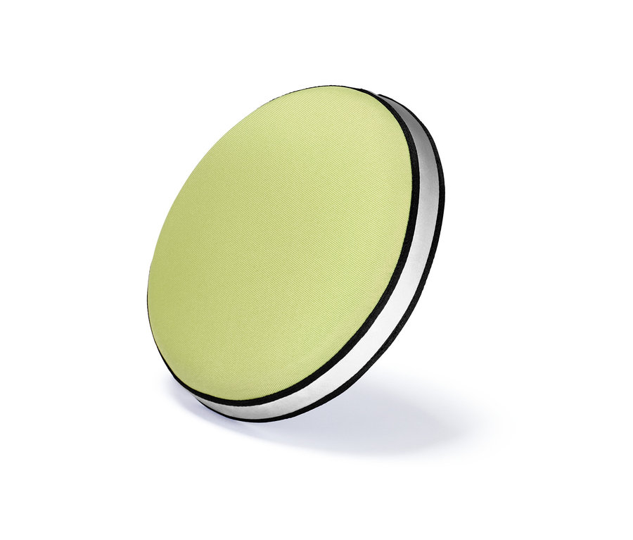 Disque à lancer pour chien vert.