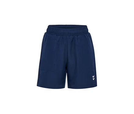 Short d’entraînement HUMMEL HMLJR Pulse bleu.