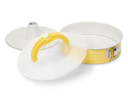 Moule à charnière avec couvercle de transport