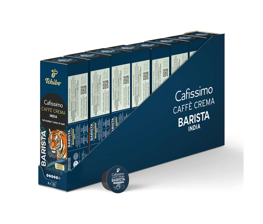 Cafissimo BARISTA Caffè Crema India – 80 capsules