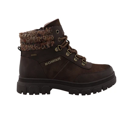 Bottes à lacets en maille Romika
