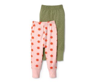 Rose et vert olive