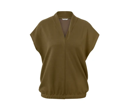 Blouse avec encolure en V.