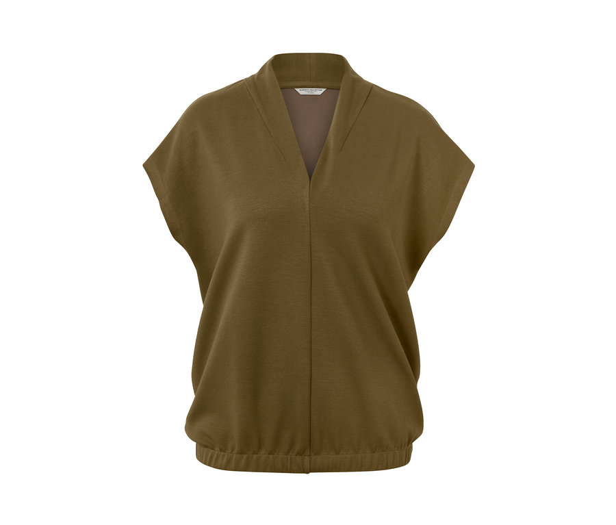 Blouse avec encolure en V.