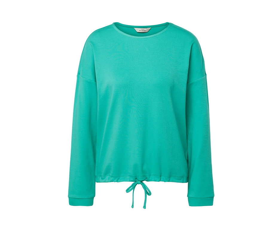 Sweatshirt turquoise.