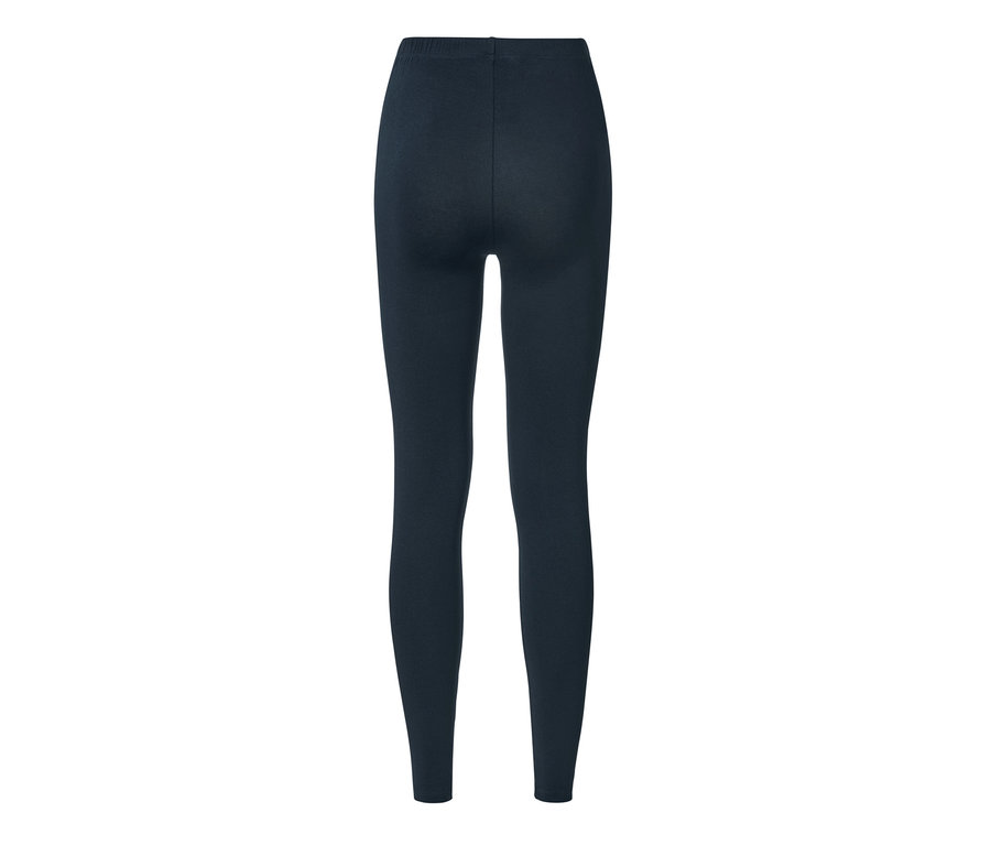 Legging foncé vu de dos.