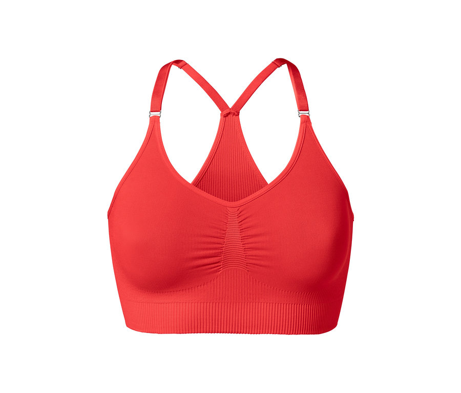 Brassière de sport Seamless rouge.