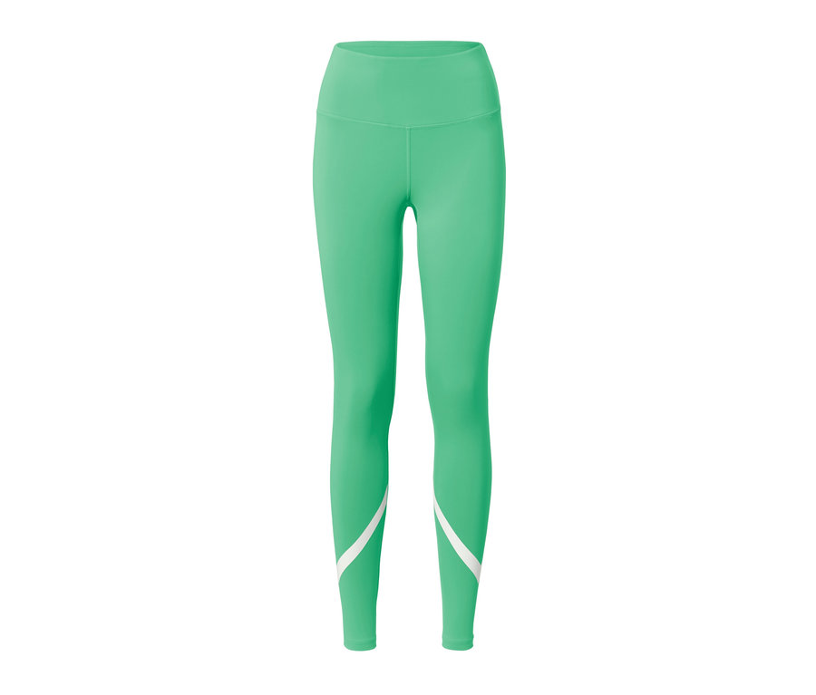 Legging de sport vert.