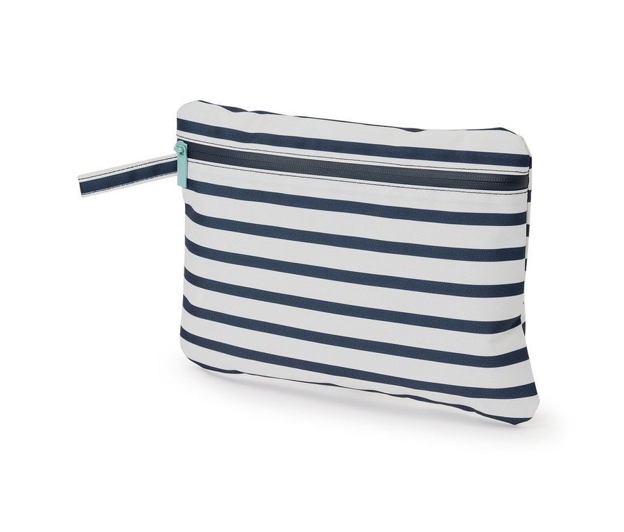 Sac pour affaires mouillées rayé.