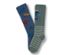 Deux paires de chaussettes pour bottes en caoutchouc pour enfants, motif camions.