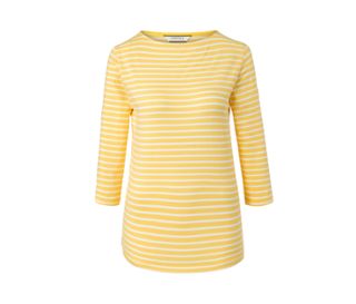 Jaune-blanc à rayures
