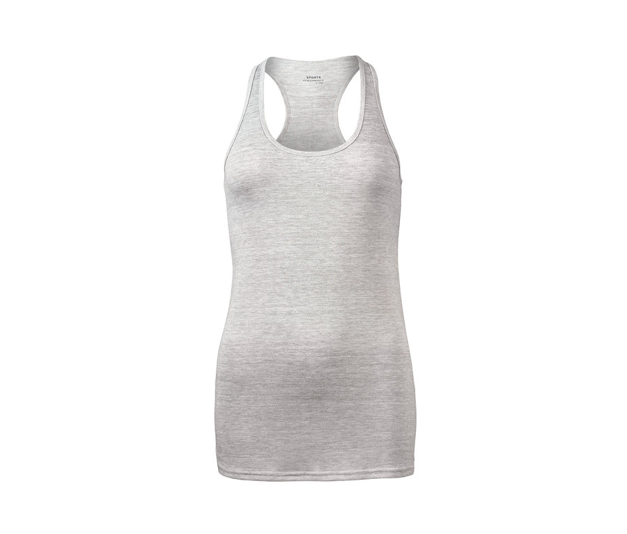 T-shirt de sport 2 en 1 gris.