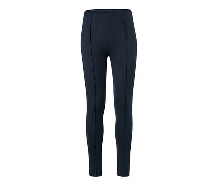 Legging bleu marine avec nervure.