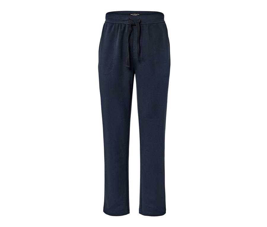 Pantalon d’intérieur bleu marine avec cordon de serrage à la taille.