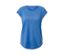 T-shirt de sport bleu.