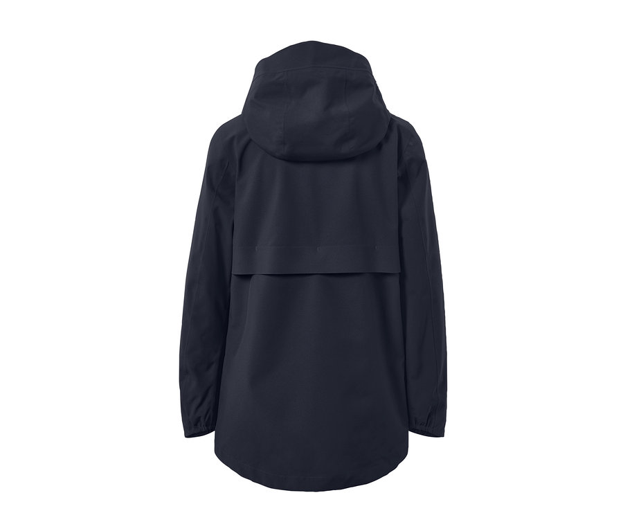 Vue arrière d'une veste technique outdoor.