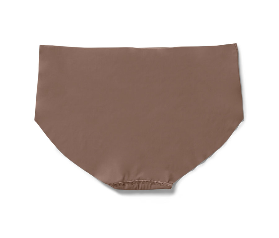 Détail d'une culotte beige Magic Cut, lot de 5, sur fond blanc.