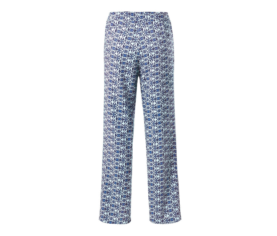 Pantalon à imprimé intégral.