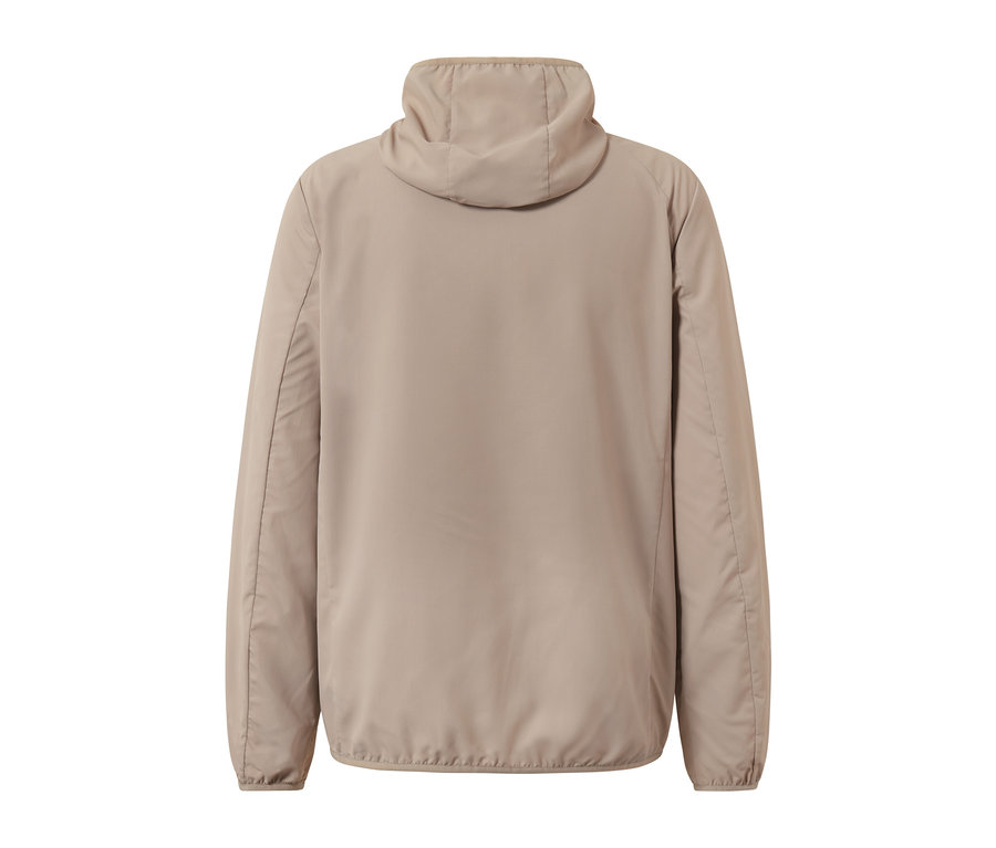 Vue arrière de la veste fonctionnelle « pack me ».