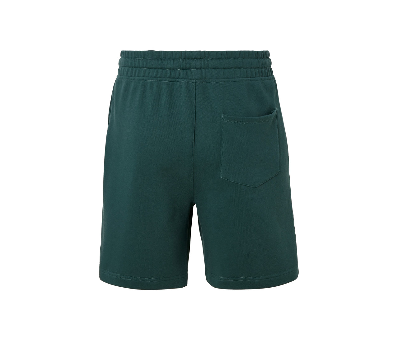 Vue arrière d'un short molletonné.