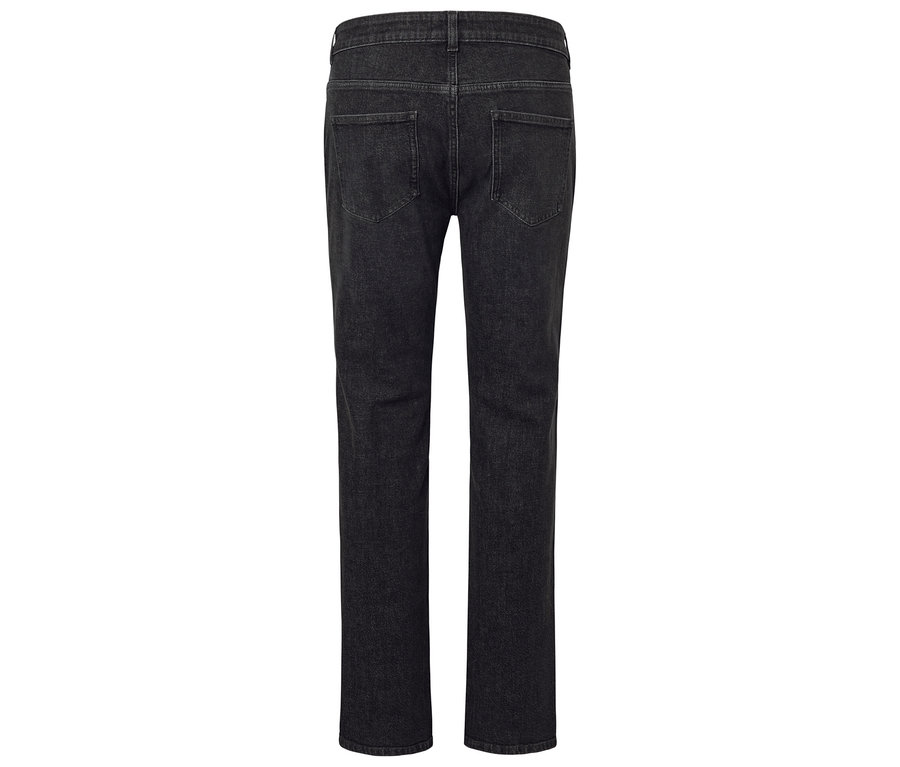 Jeans noirs vues de dos.