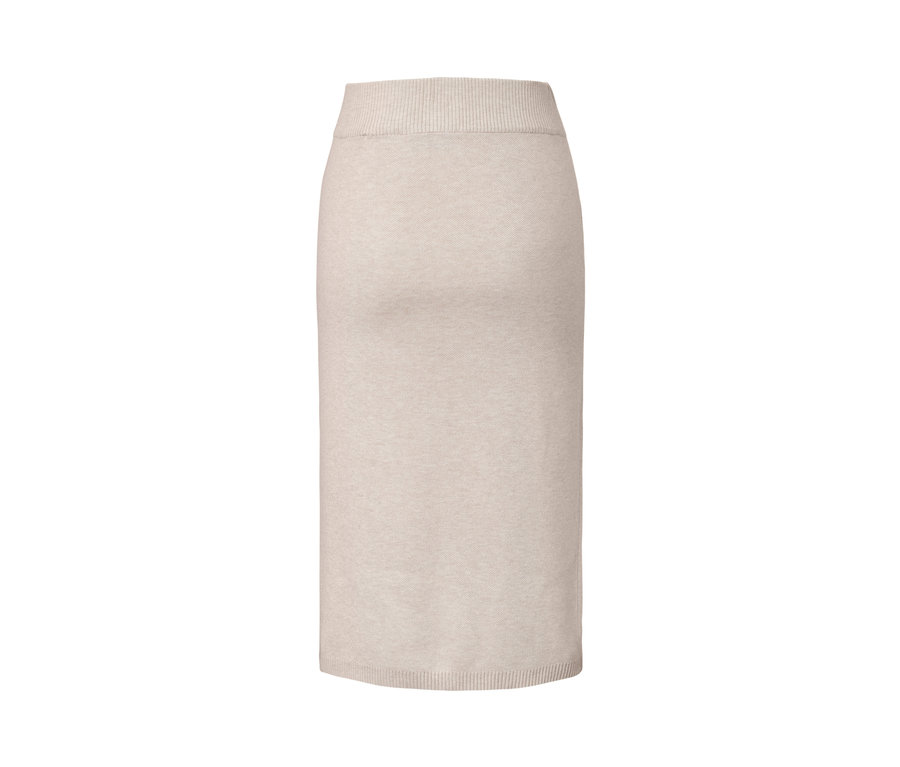 Jupe tricotée.