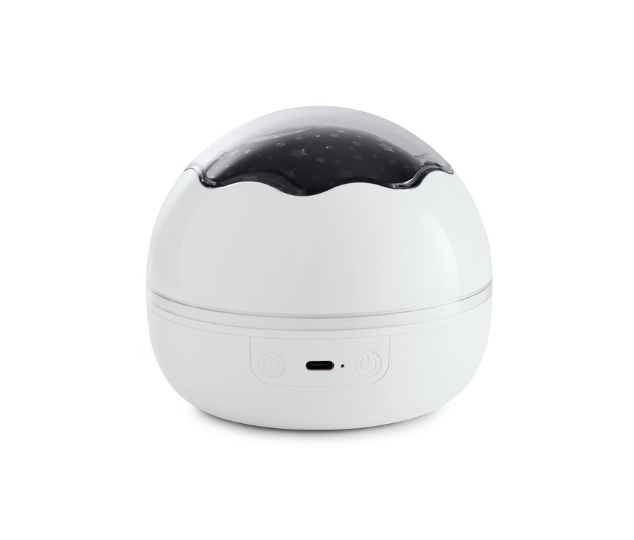 Projecteur d’étoiles lumineuses LED blanc.