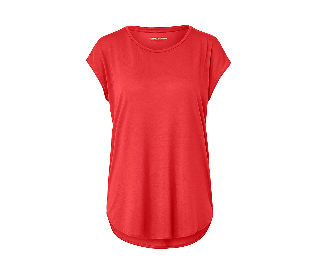 T-shirt de sport rouge.