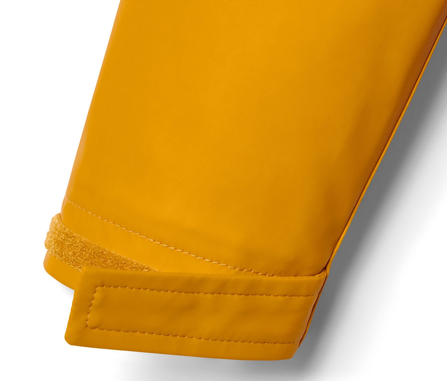 Détail de la parka de pluie pour enfant « ciré ».