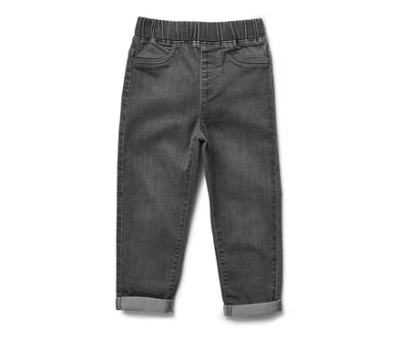 Pantalon à enfiler gris pour enfant – Fit « Luca ».
