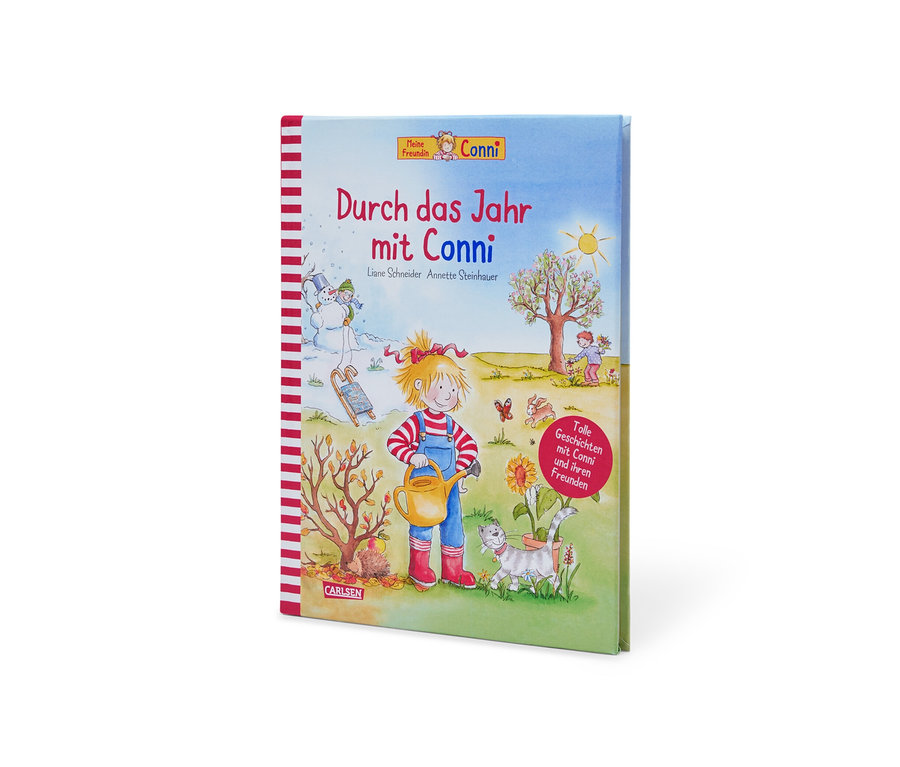 Illustration du livre «Durch das Jahr mit Conni» (en allemand).