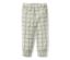 Pantalon à enfiler pour enfant – Fit « Ella », vert menthe - Vert menthe avec imprimé intégral à carreaux