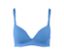 Soutien-gorge à coques souples bleu.