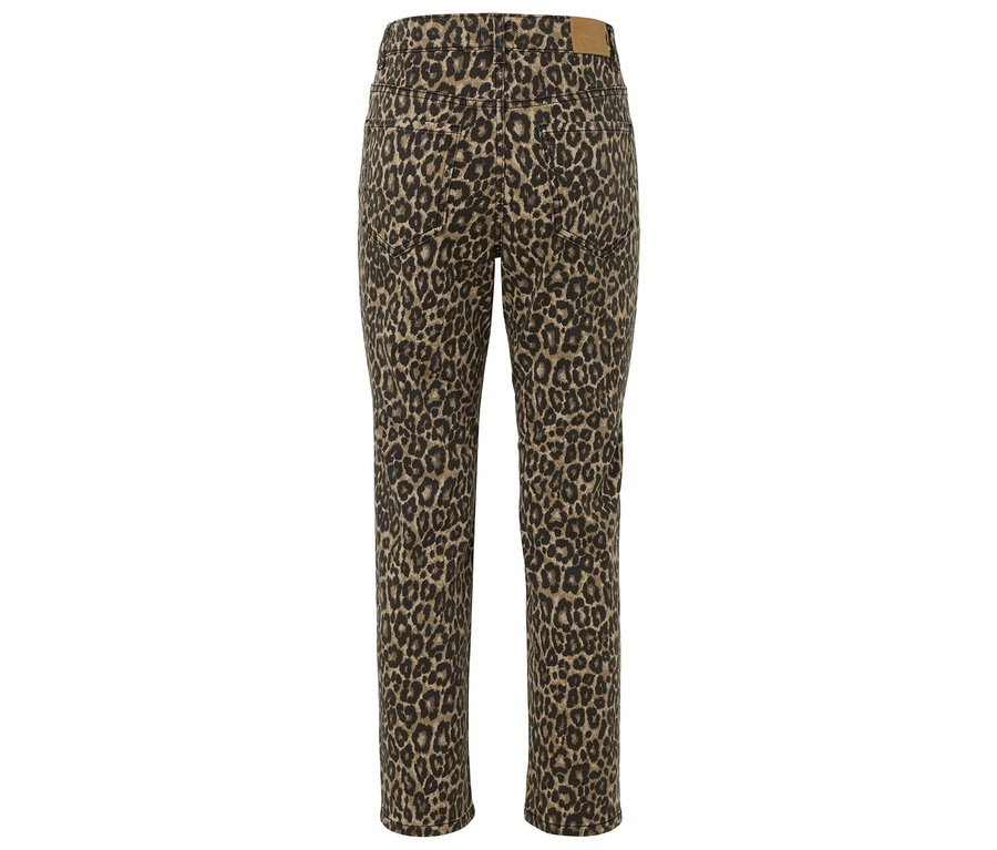 Pantalon à motif léopard