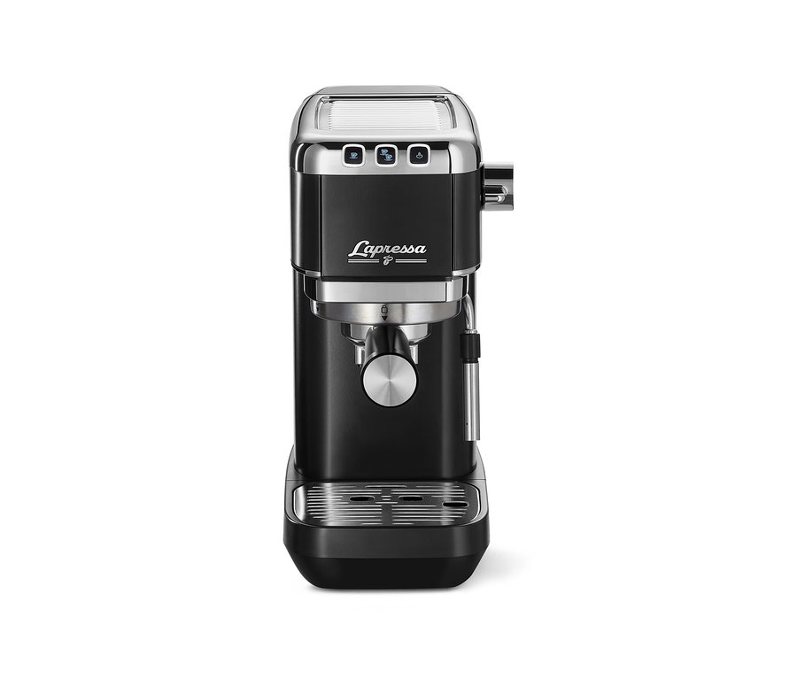 Machine à expresso noire.