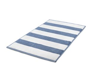 Bleu-blanc à rayures