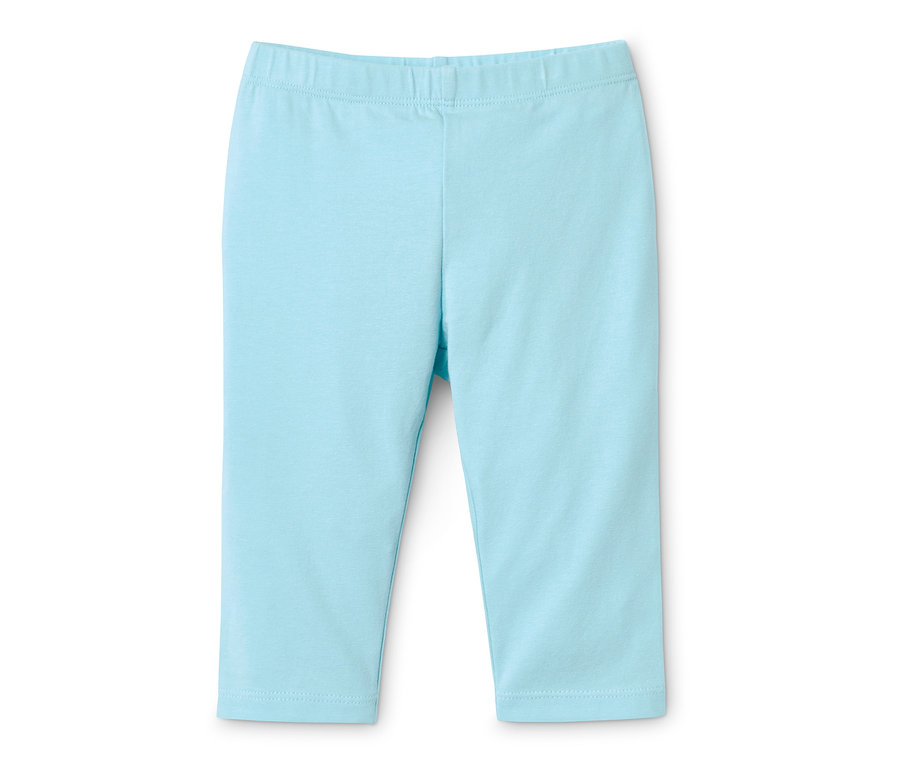 Legging bleu en coton bio.