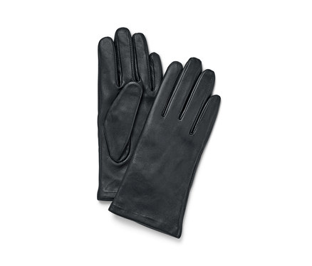 Deux gants en cuir.
