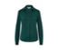 Blouse verte avec patte de boutonnage.