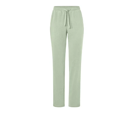 Pantalon d’intérieur vert clair avec cordon de serrage à la taille.