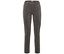 Pantalon en velours côtelé gris coupe droite.