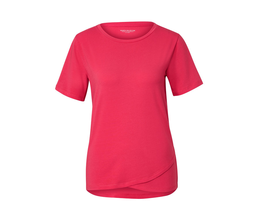 T-shirt de sport rose.
