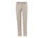 Pantalon chino couleur sable.