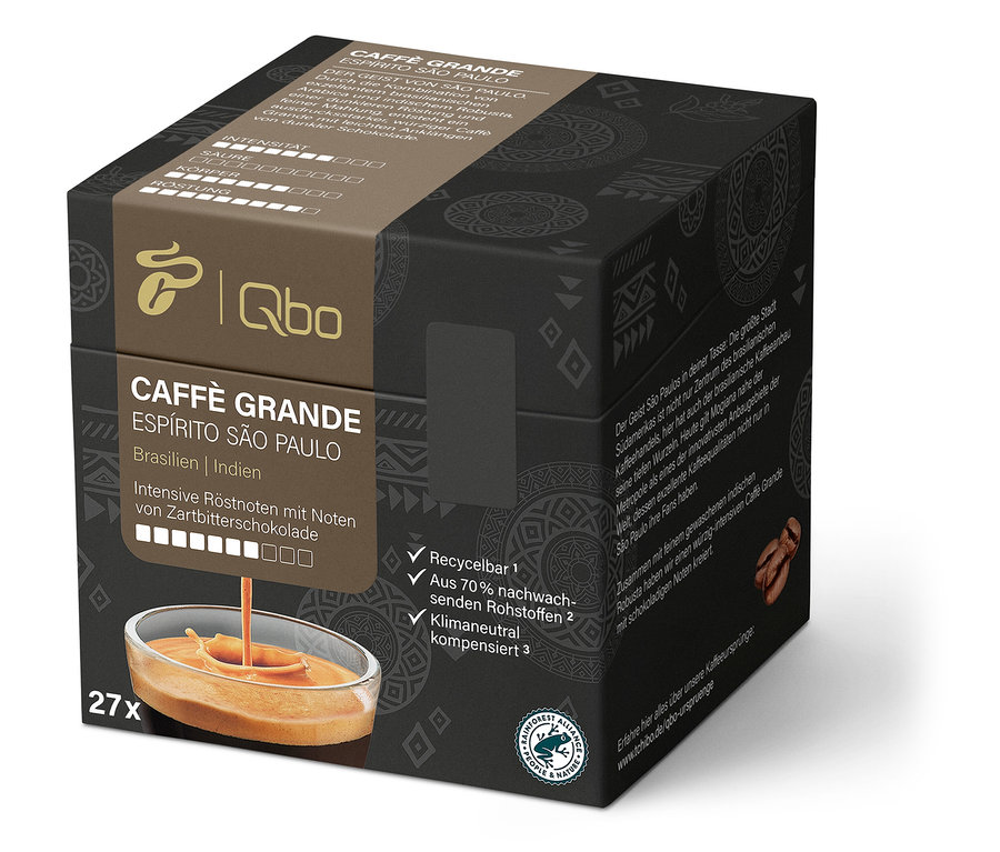 Qbo Caffè Grande ESPÍRITO SÃO PAULO – 27 capsules