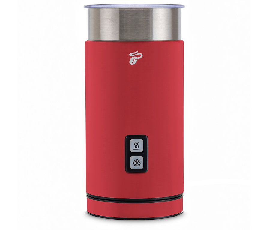 Mousseur à lait électrique, rouge