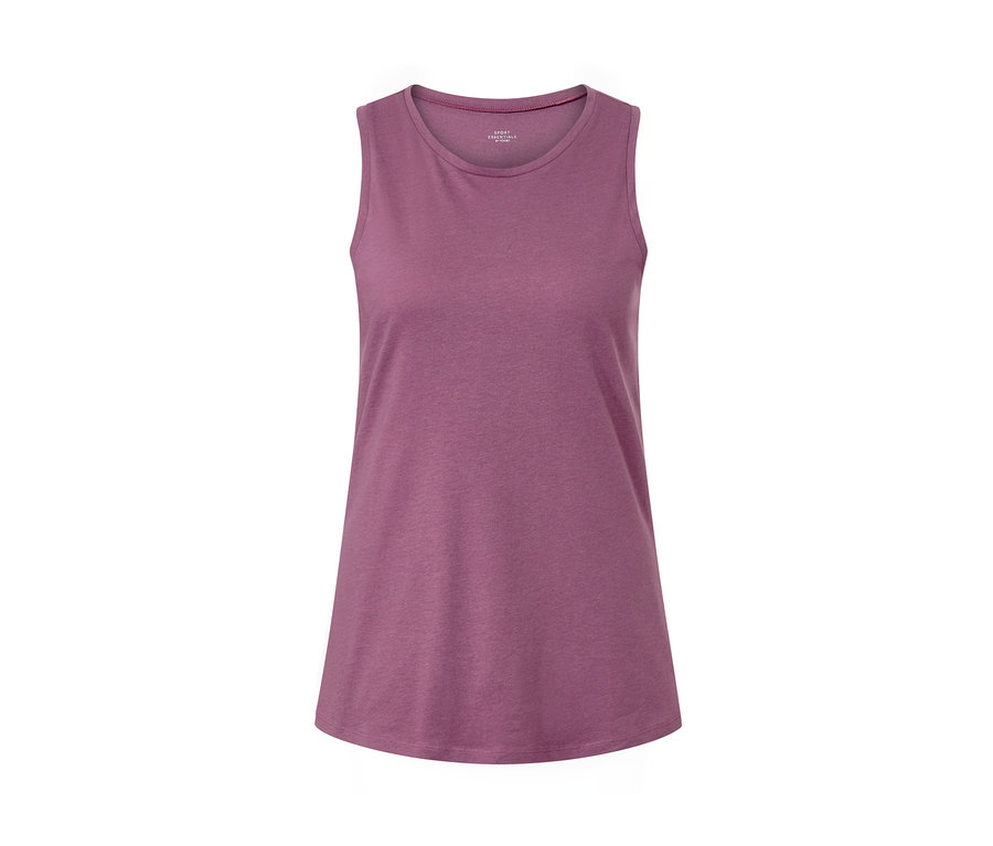 Haut de sport mauve.